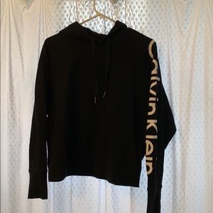 Calvin Klein performance cropped sweatshirt